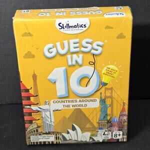 NEW Skillmatics Guess in 10 Educational Board Game Countries Around the World